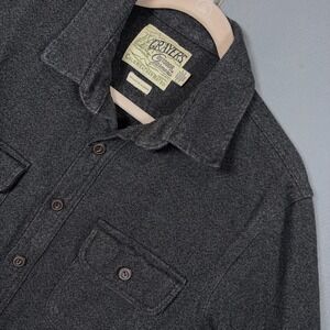 Grayers Heavyweight Shirt Jacket Sz M Heathered Gray‎ Pockets Cold Weather Rated